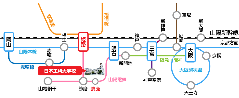 広範囲路線図