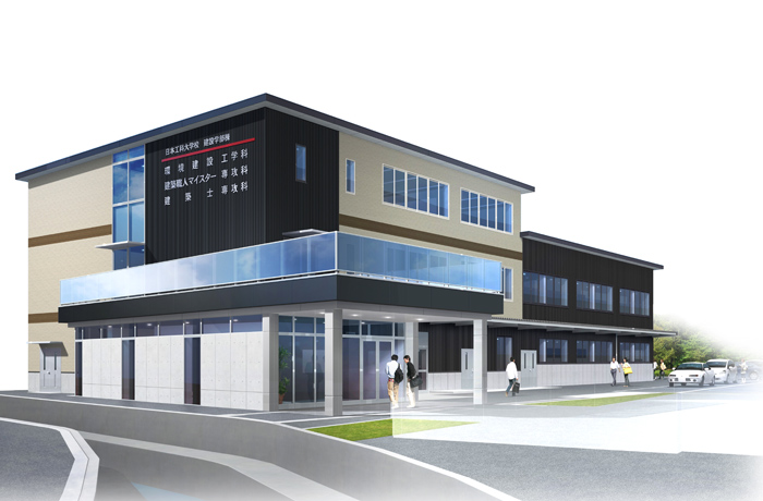 2階建て木造建設実習