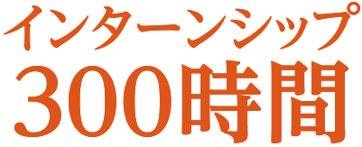 インターンシップ300時間