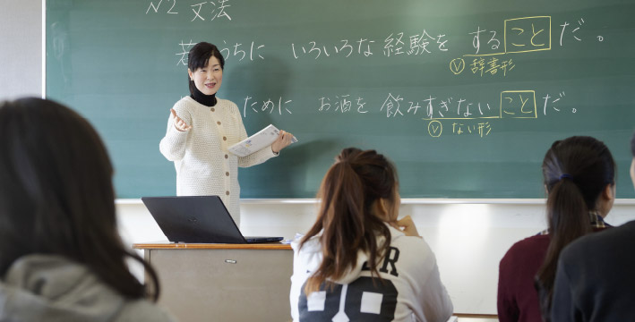 日本語授業の様子