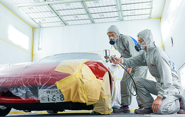 車体工学科の授業風景