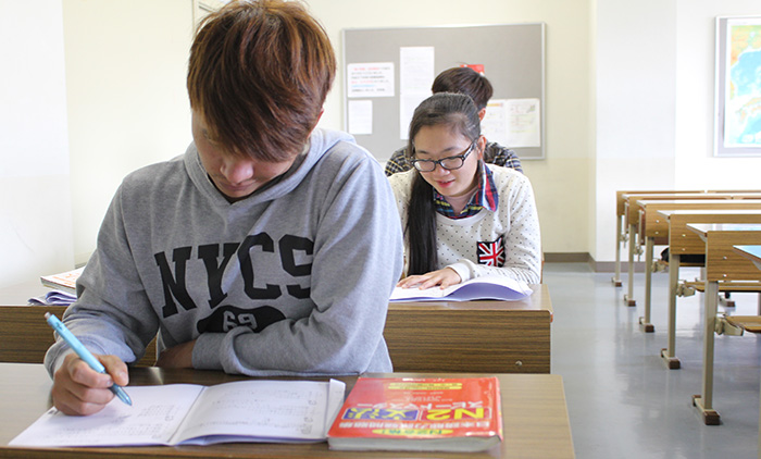 語学力に合わせたクラスで無理なく日本語が学べます。