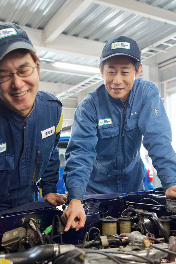 確かな技術で最前線の整備士へ			